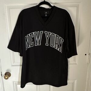 Men’s Oversized Mesh Jersey Tee | H&M | Size L | Like New Condition